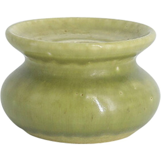 Image 1 of Vintage stoneware candlestick by Gunnars Keramik Höganäs, Sweden 1960
