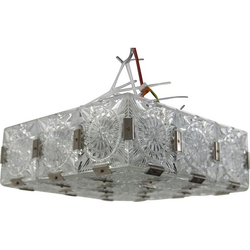 Vintage ceiling lamp by Kamenicky Senov, 1970s