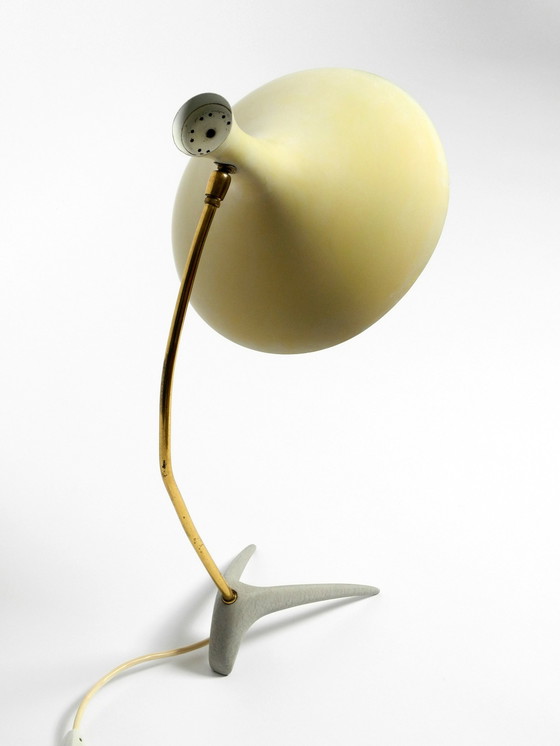 Image 1 of Rare Large Mid Century Modern Crow'S Foot Table Lamp By Karl Heinz Kinsky For Cosack In Original Condition