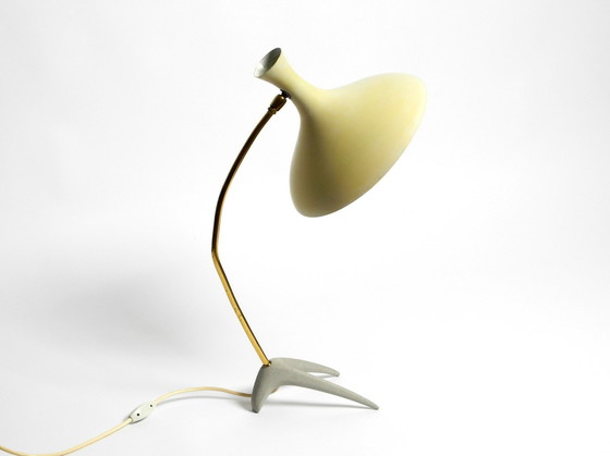 Image 1 of Rare Large Mid Century Modern Crow'S Foot Table Lamp By Karl Heinz Kinsky For Cosack In Original Condition