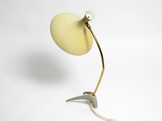 Image 1 of Rare Large Mid Century Modern Crow'S Foot Table Lamp By Karl Heinz Kinsky For Cosack In Original Condition