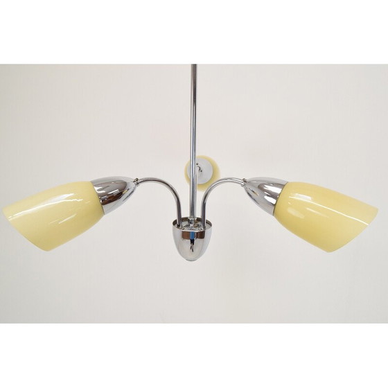 Image 1 of Mid-century chandelier by Elektroinstala Decin, Czechoslovakia 1970s