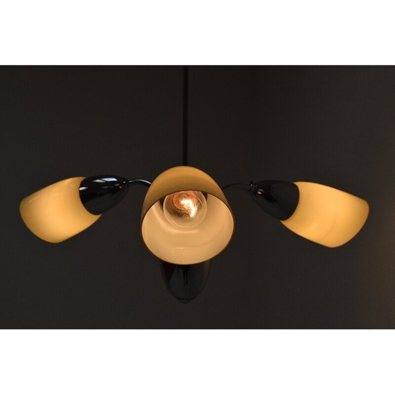 Image 1 of Mid-century chandelier by Elektroinstala Decin, Czechoslovakia 1970s