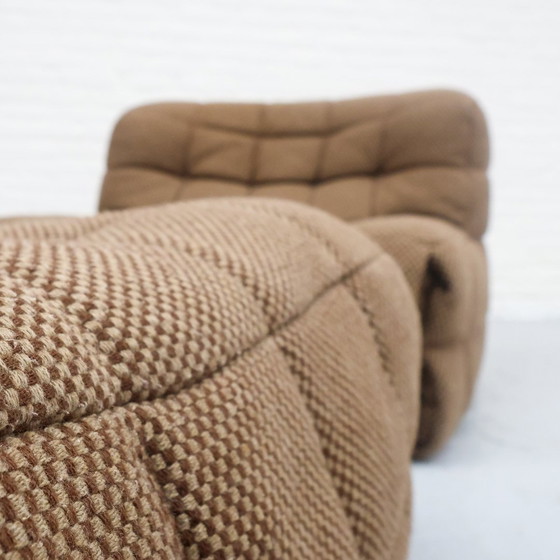 Image 1 of Kashima Armchair & Footstool Ligne Roset 70'S