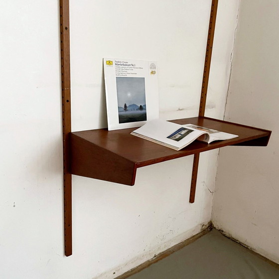 Image 1 of Danish Vintage Wall System With Desk, 1960s