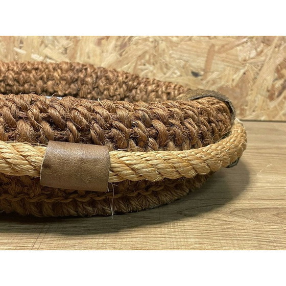 Image 1 of Vintage rope mirror by Audoux Minet, 1950-1960