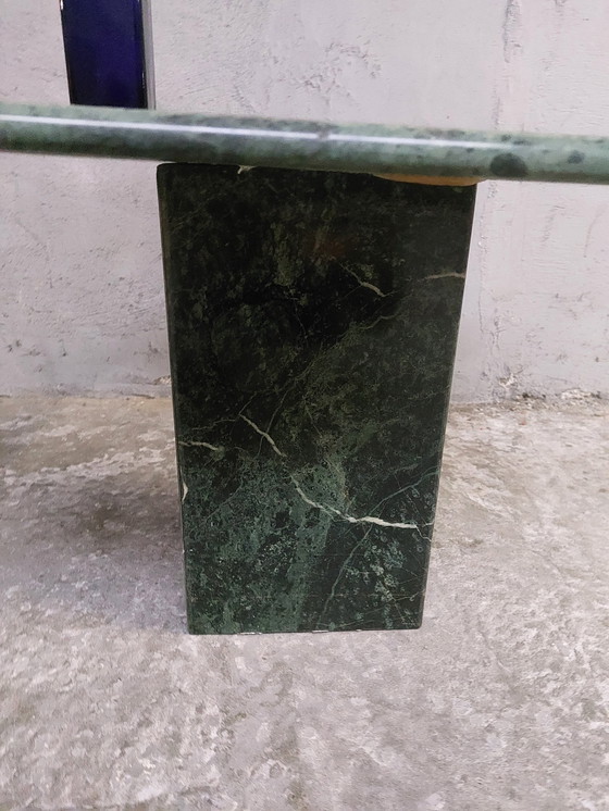 Image 1 of Green Marble Coffee Table