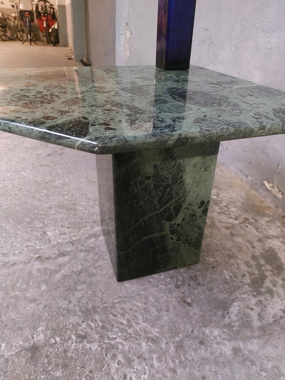 Image 1 of Green Marble Coffee Table