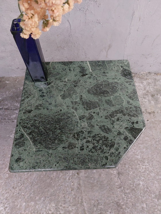 Image 1 of Green Marble Coffee Table