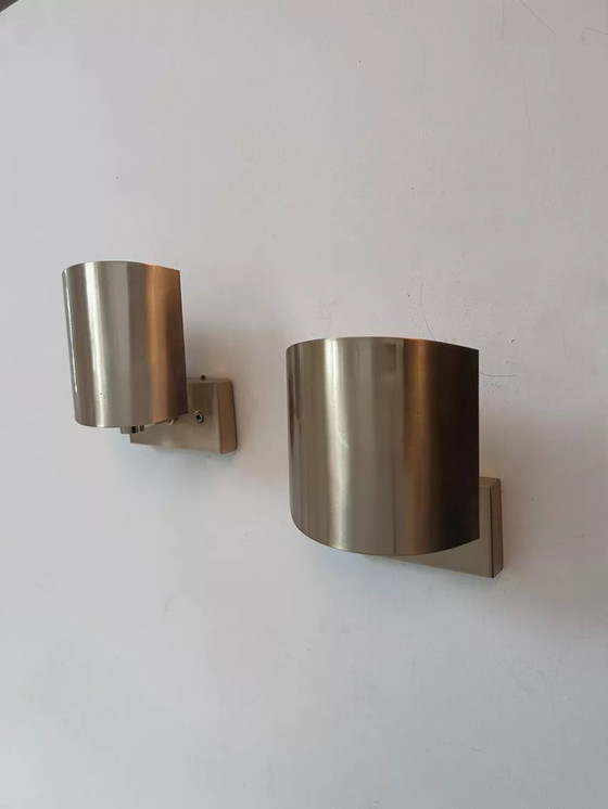 Image 1 of 2 lampade da parete vintage regolabili