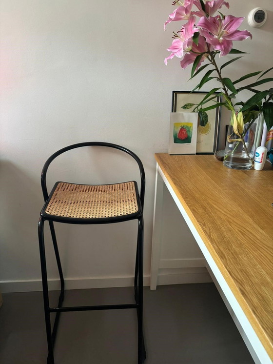 Image 1 of Vintage Webbing Barstool