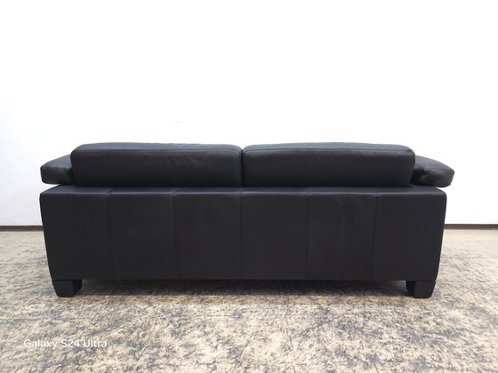 Image 1 of De Sede Ds 17 designer sofa three seater couch Wk Wohnen leather sofa Desede