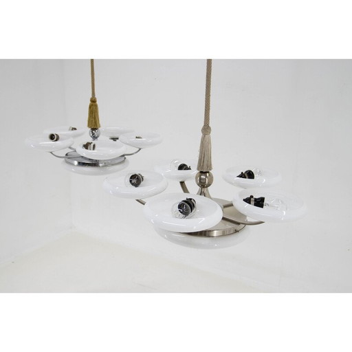 Pair of vintage chandeliers, 1920s