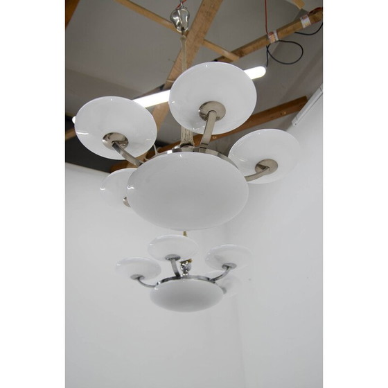 Image 1 of Pair of vintage chandeliers, 1920s