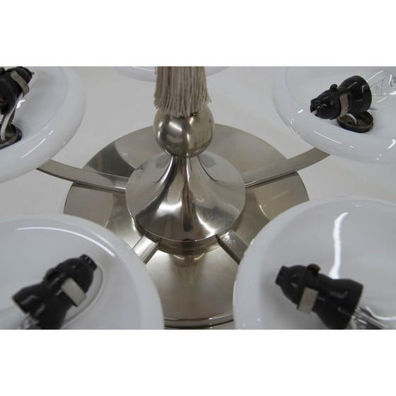 Image 1 of Pair of vintage chandeliers, 1920s