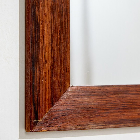 Image 1 of Vintage rosewood framed mirror, Denmark