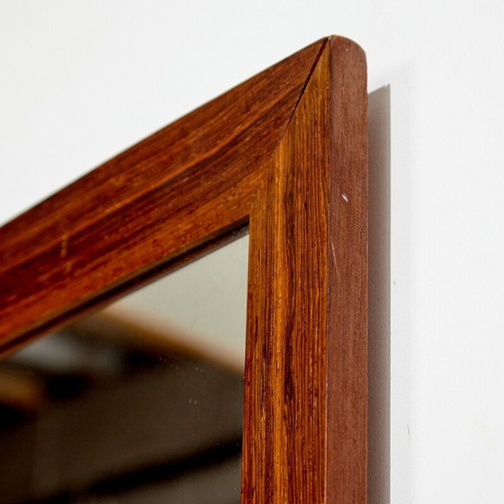 Image 1 of Vintage rosewood framed mirror, Denmark