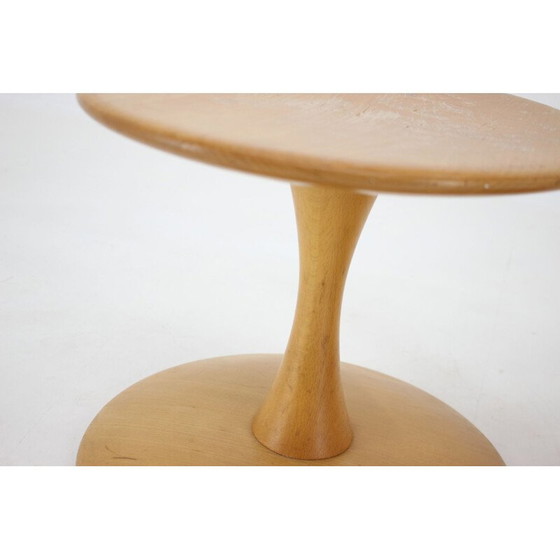 Image 1 of Pair of vintage beechwood stools by Nanna Ditzel for Kolds Savværk, Denmark 1960
