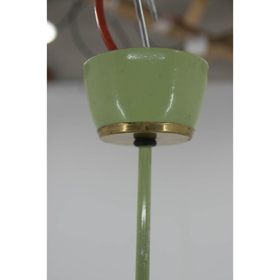 Image 1 of Vintage metal pendant lamp by Ludib Bratislava, 1960