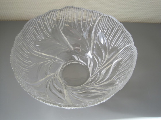 Image 1 of Coupe vintage en cristal au plomb Lausitzer Glasswerke Ddr