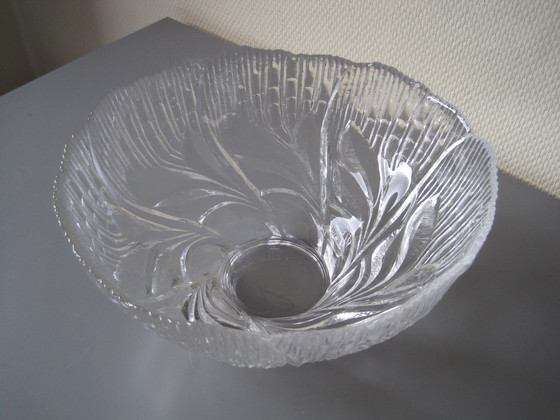 Image 1 of Vintage Lead Crystal Bowl Lausitzer Glasswerke Ddr