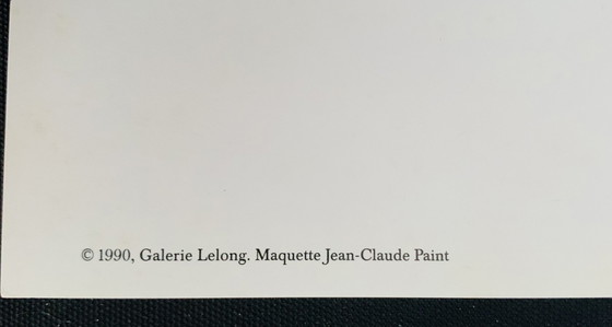 Image 1 of Joan Miró - "L'Atelier De Gravure" Color Offset Lithograph, 1982