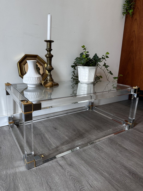 Image 1 of Hollywood Regency coffee table