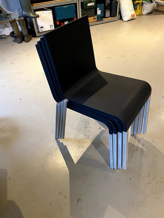 Image 1 of 4x Vitra 03 Maarten Van Severen dining chair