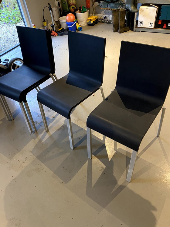 Image 1 of 4x Vitra 03 Maarten Van Severen dining chair