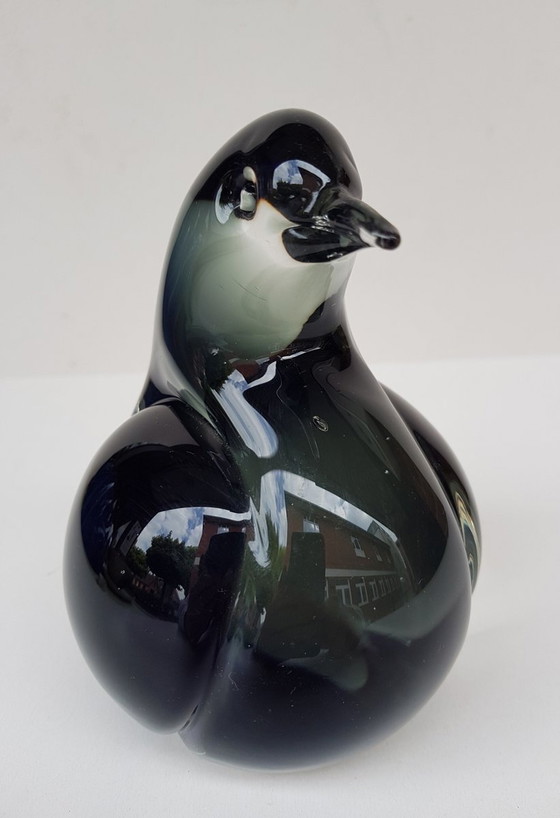 Image 1 of Glass Penguin From Seguso, 1970S