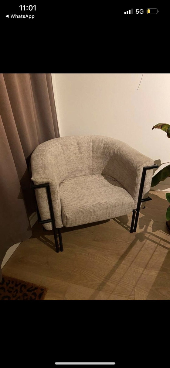 Image 1 of Harvink Beige Armchair