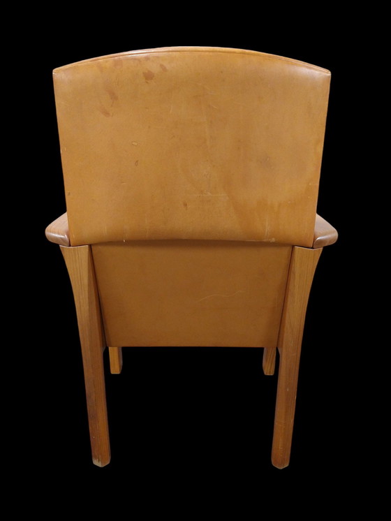 Image 1 of Cognac Danish Lounge Chair