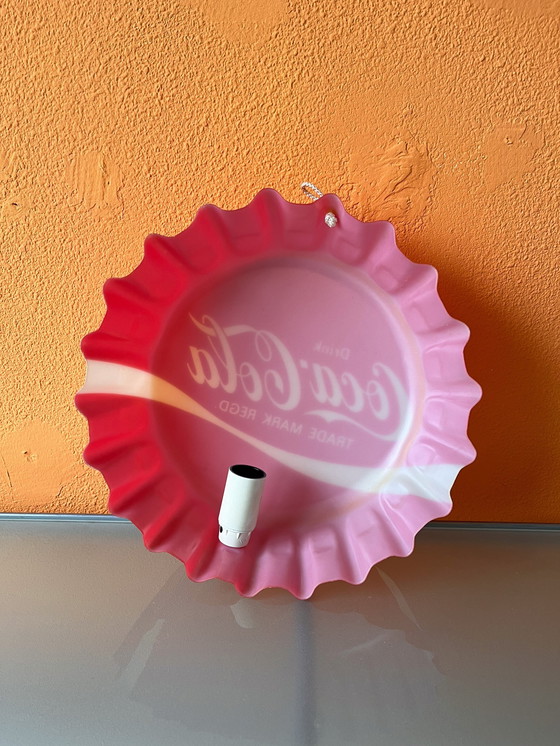 Image 1 of Vintage Coca Cola Wall Lamp