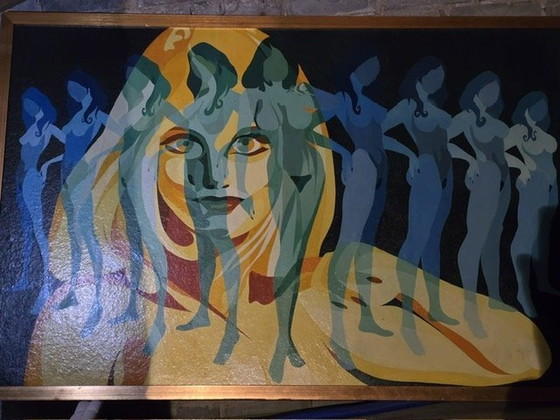 Image 1 of Painting On Wood By Splinter