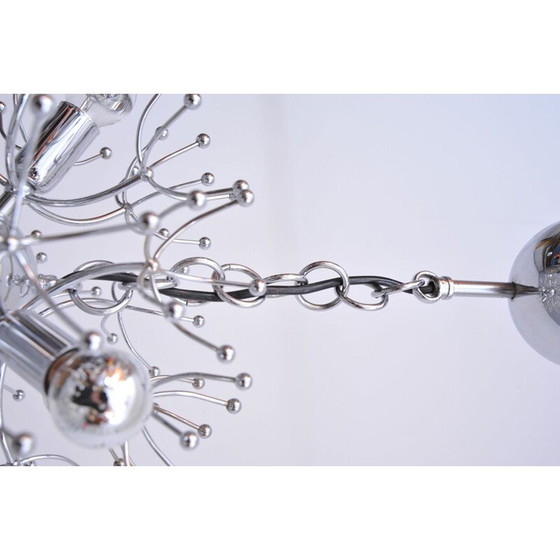 Image 1 of Vintage Sputnik Ceiling light Angelo Gaetano Sciolari  1960s