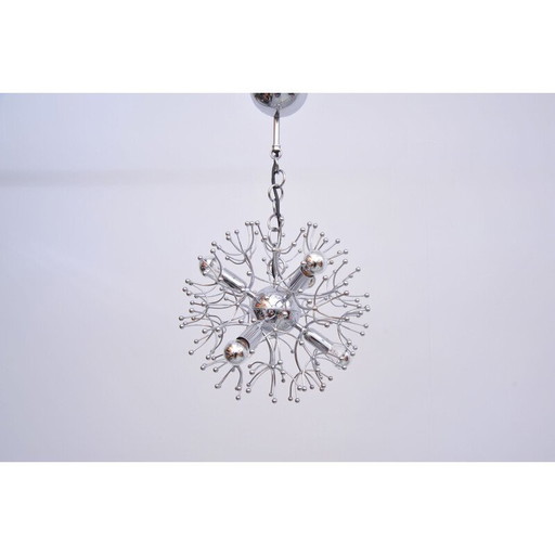 Vintage Sputnik Ceiling light Angelo Gaetano Sciolari  1960s