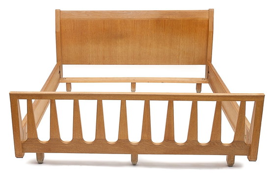 Image 1 of 2-seater bed by Guillerme Et Chambron, 1970