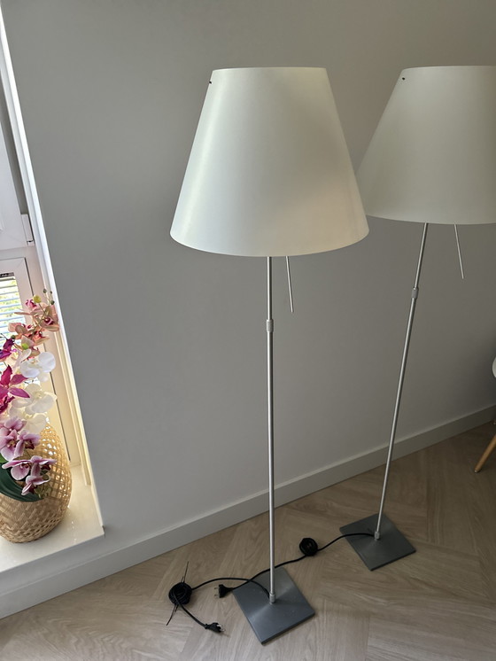 Image 1 of 2x Luceplan Constanza Floor Lamp