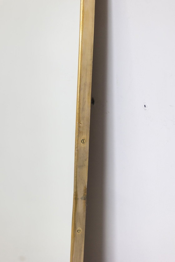 Image 1 of Pair of "Chapeau de Gendarme" shaped mirrors. Circa 1970.