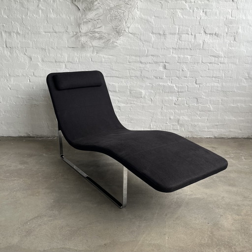 B&B Italia - Landscape lounger - Black - Top condition