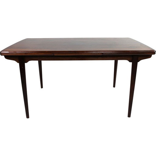 Vintage rosewood extendable table by Arne Vodder, 1960