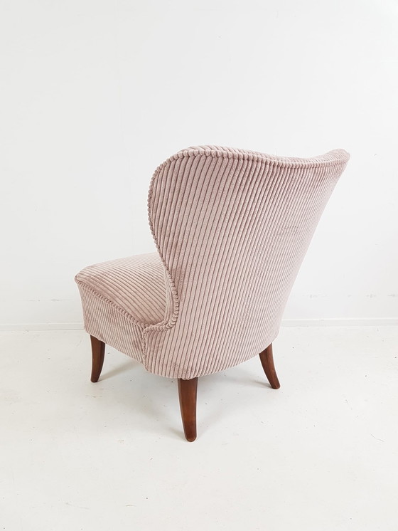 Image 1 of Artifort cocktail chair pink rib pastel Theo Ruth