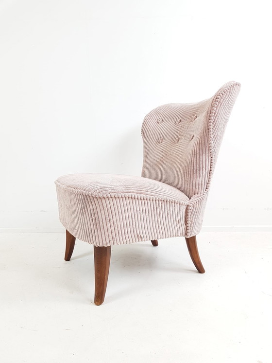 Image 1 of Artifort cocktail chair pink rib pastel Theo Ruth