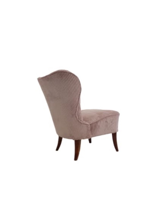 Image 1 of Artifort cocktail chair pink rib pastel Theo Ruth