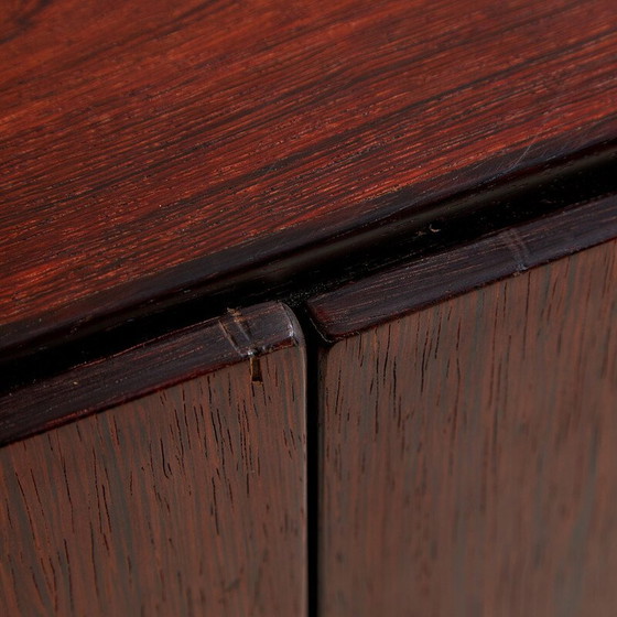 Image 1 of Vintage model A 232 wardrobe in rosewood and brass by Børge Mogensen for Fdb Møbler, 1960