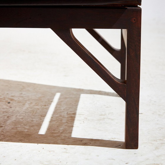 Image 1 of Vintage model A 232 wardrobe in rosewood and brass by Børge Mogensen for Fdb Møbler, 1960