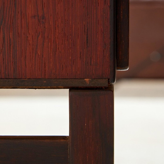 Image 1 of Vintage model A 232 wardrobe in rosewood and brass by Børge Mogensen for Fdb Møbler, 1960