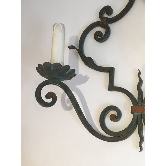 Image 1 of Pair of vintage sconces 1950