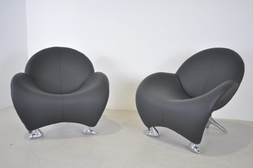 2x Leolux Papageno chair (nouveau)