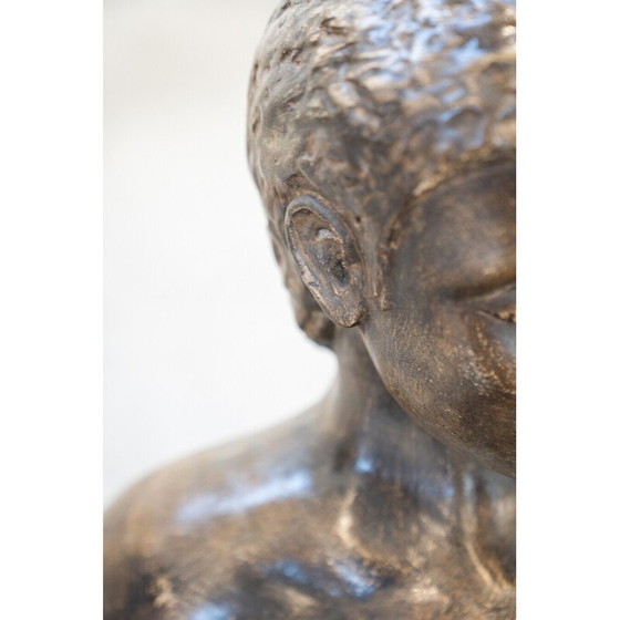 Image 1 of Vintage sculpture in particle board and plasterboard, Italy 1970